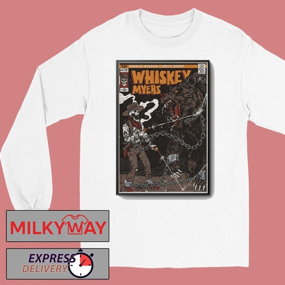 Whiskey Myers Sept 27 2025 In The Woodlands, TX Tour Poster shirt