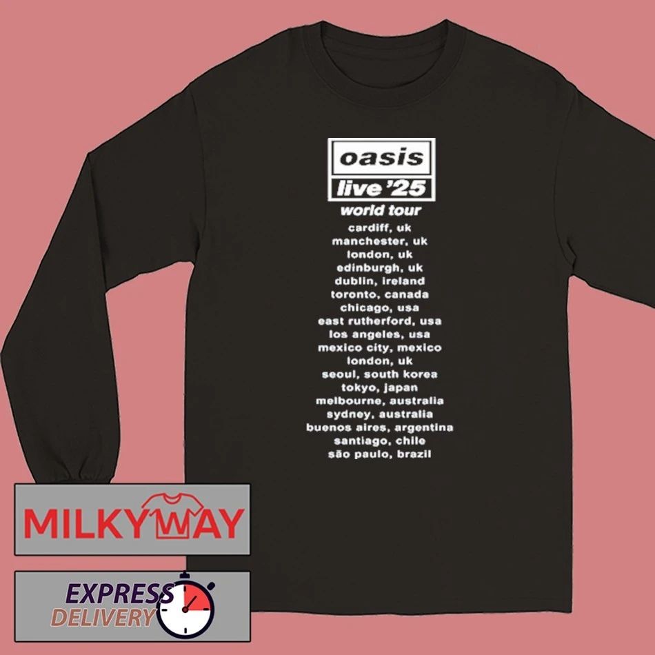 OASIS World Tour in Concert Live ’25 T-Shirt