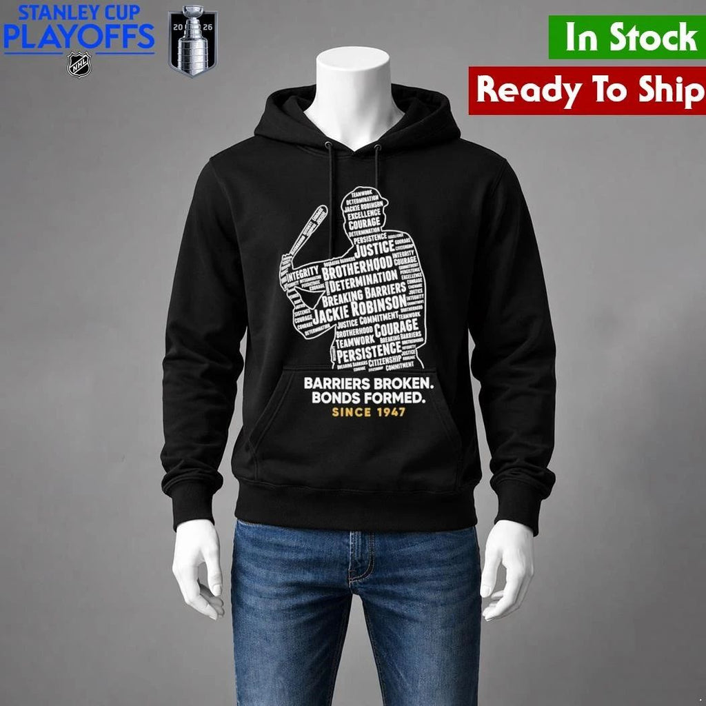 Jackie Robinson Day Barriers Broken Bonds Formed Since 1947 Shirt