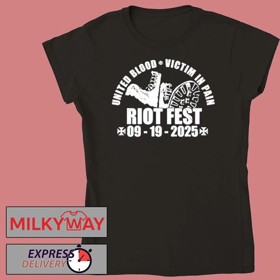 Victim In Pain 25 Years Tour Chicago, IL 2025 Agnostic Front T-Shirt