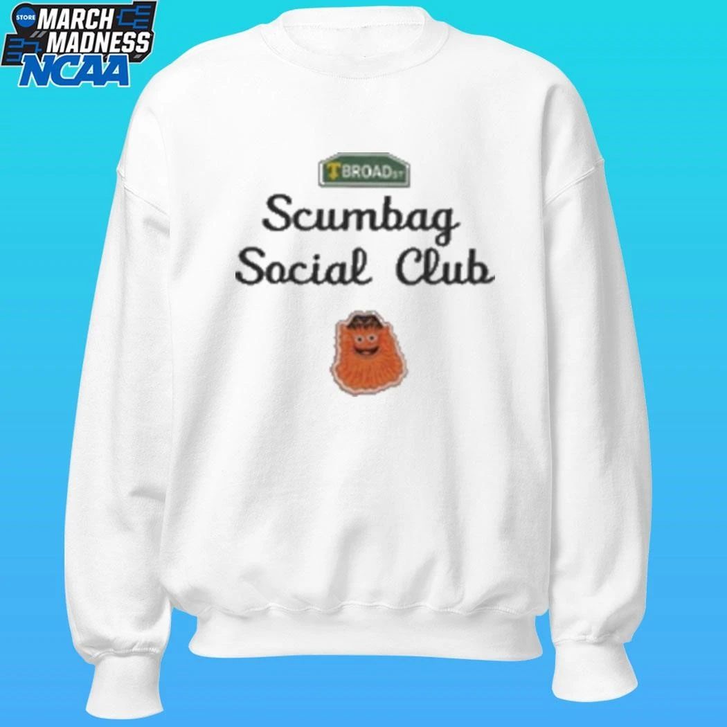 Broad Street Scumbag Social Club Flyer Shirt