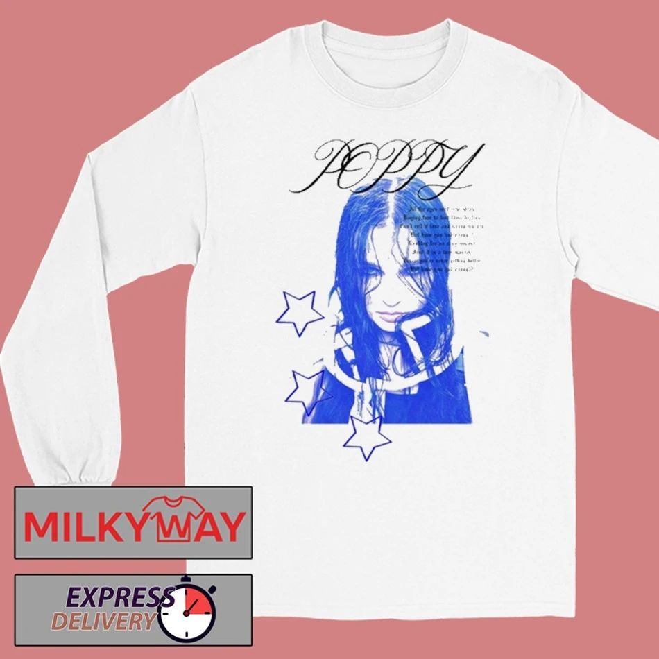 Poppy Blue Pop Shirt