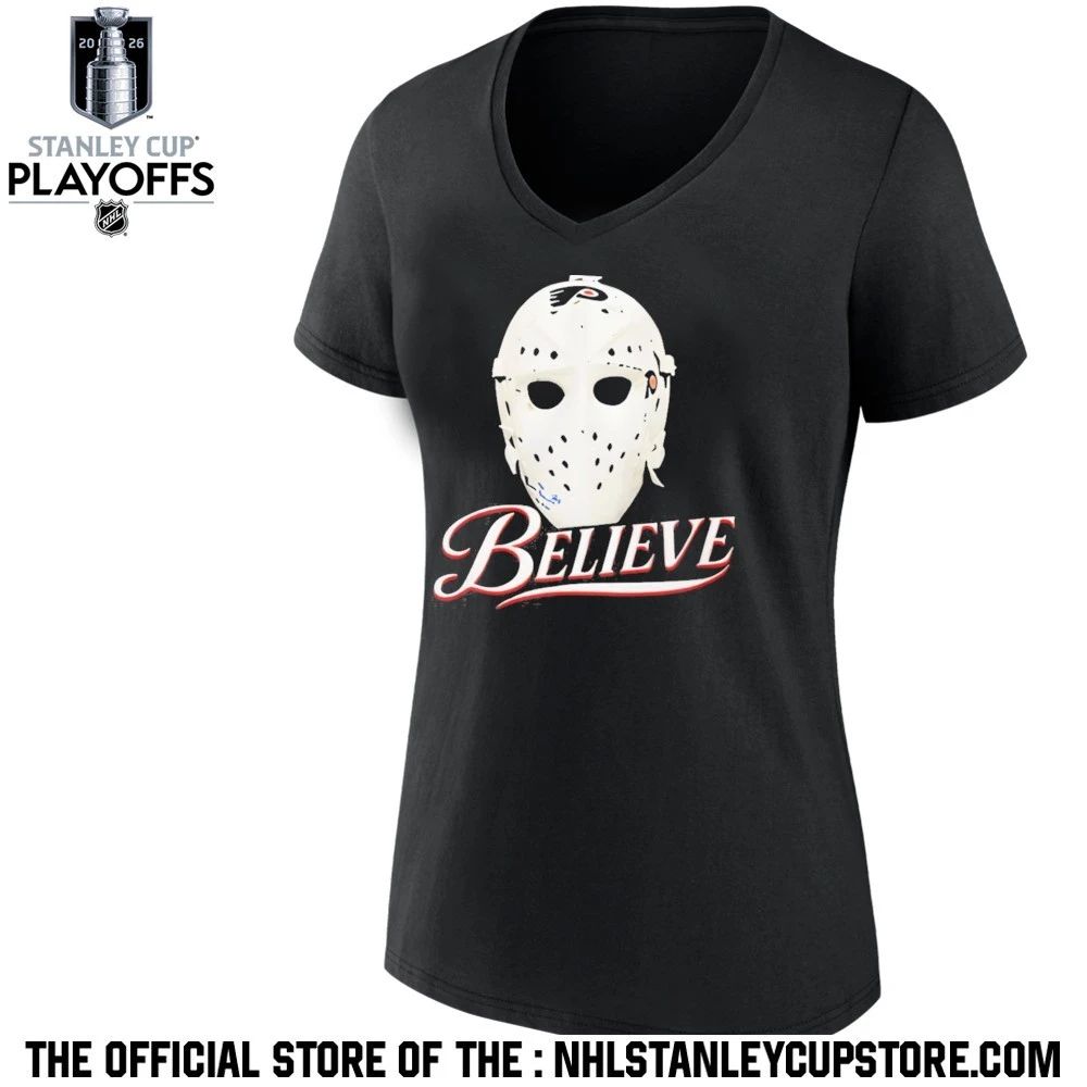 Philadelphia Flyers Believe Bernie Parent’s Mask Shirt