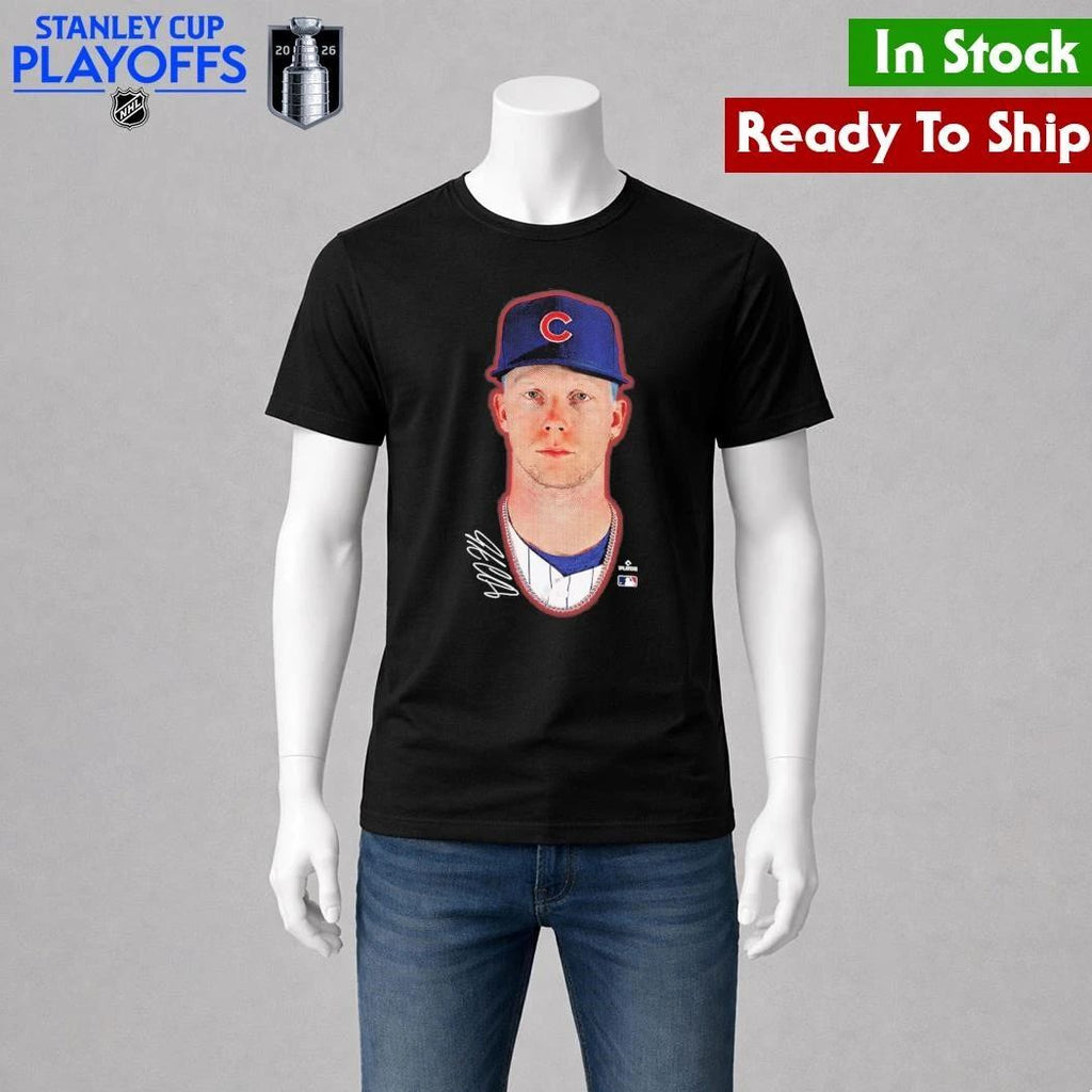 Chicago Cubs Pete Crow-Armstrong Outerstuff Black Headliner Shirt