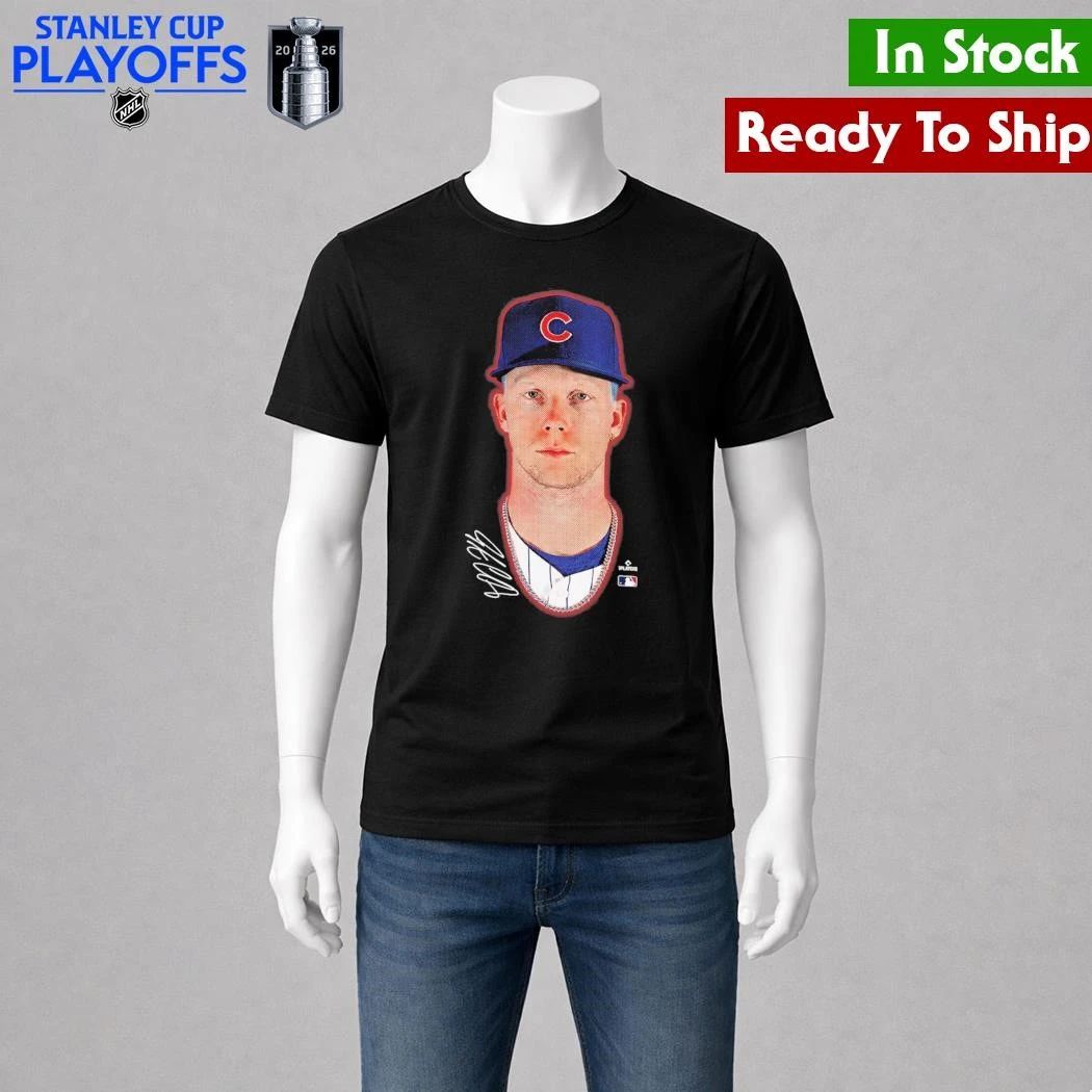 Chicago Cubs Pete Crow-Armstrong Outerstuff Black Headliner Shirt