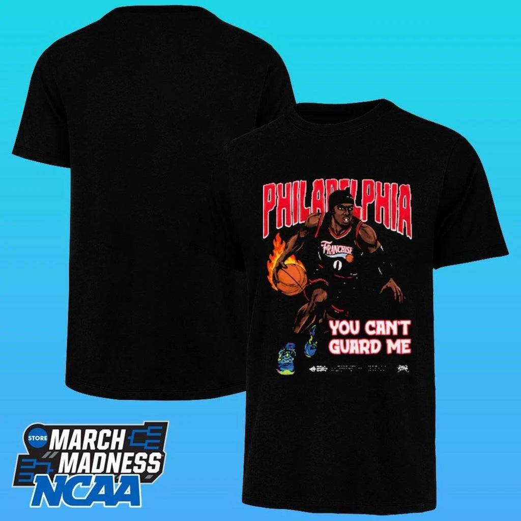 Tyrese Maxey Philadelphia 76ers Franchise You Can’t Guard Me Philly Shirt