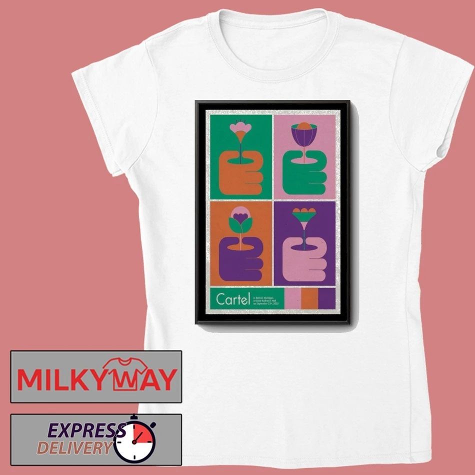 Poster Cartel Event Detroit, MI 09.23.2025 shirt