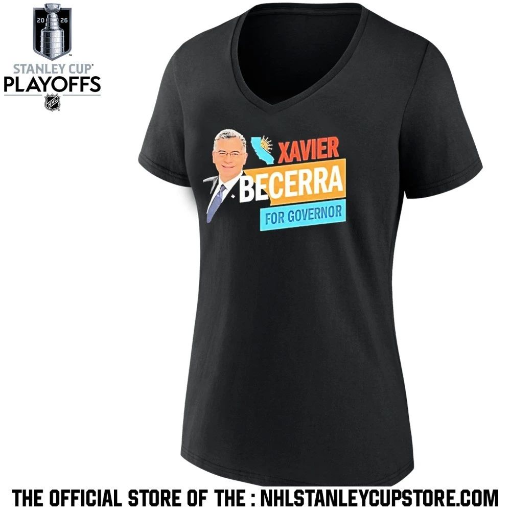 Xavier Becerra For California Governor 2026 Shirt