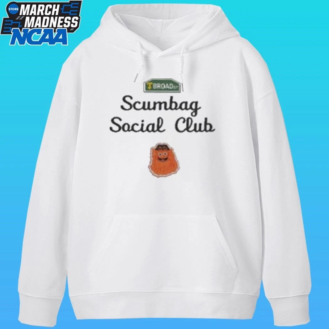 Broad Street Scumbag Social Club Flyer Shirt