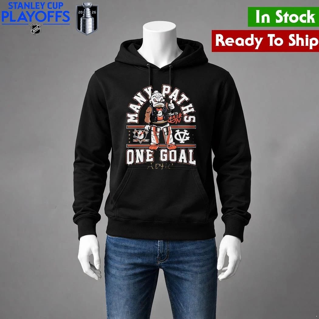 Anaheim Ducks Many Paths One Goal ADHC Shirt