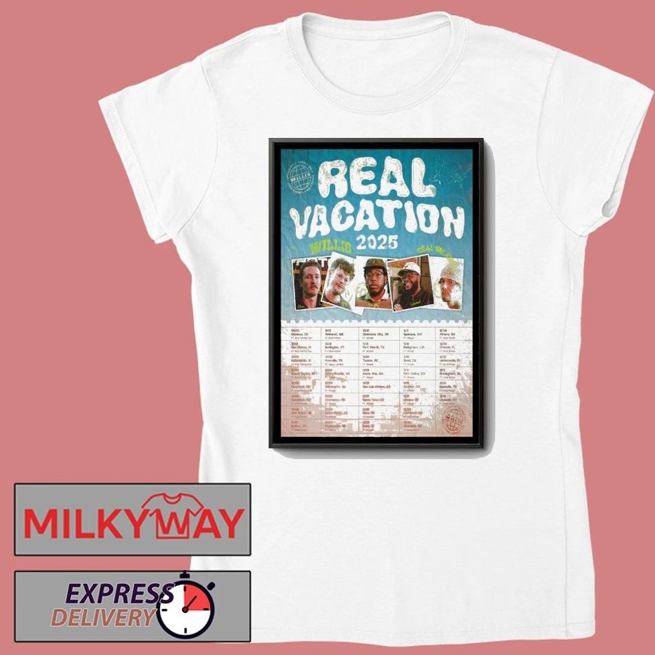 Willis Vacation Tour Date Poster shirt