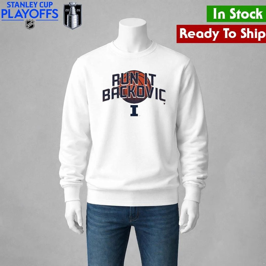 Illinois Basketball Run It Backovic Shirt