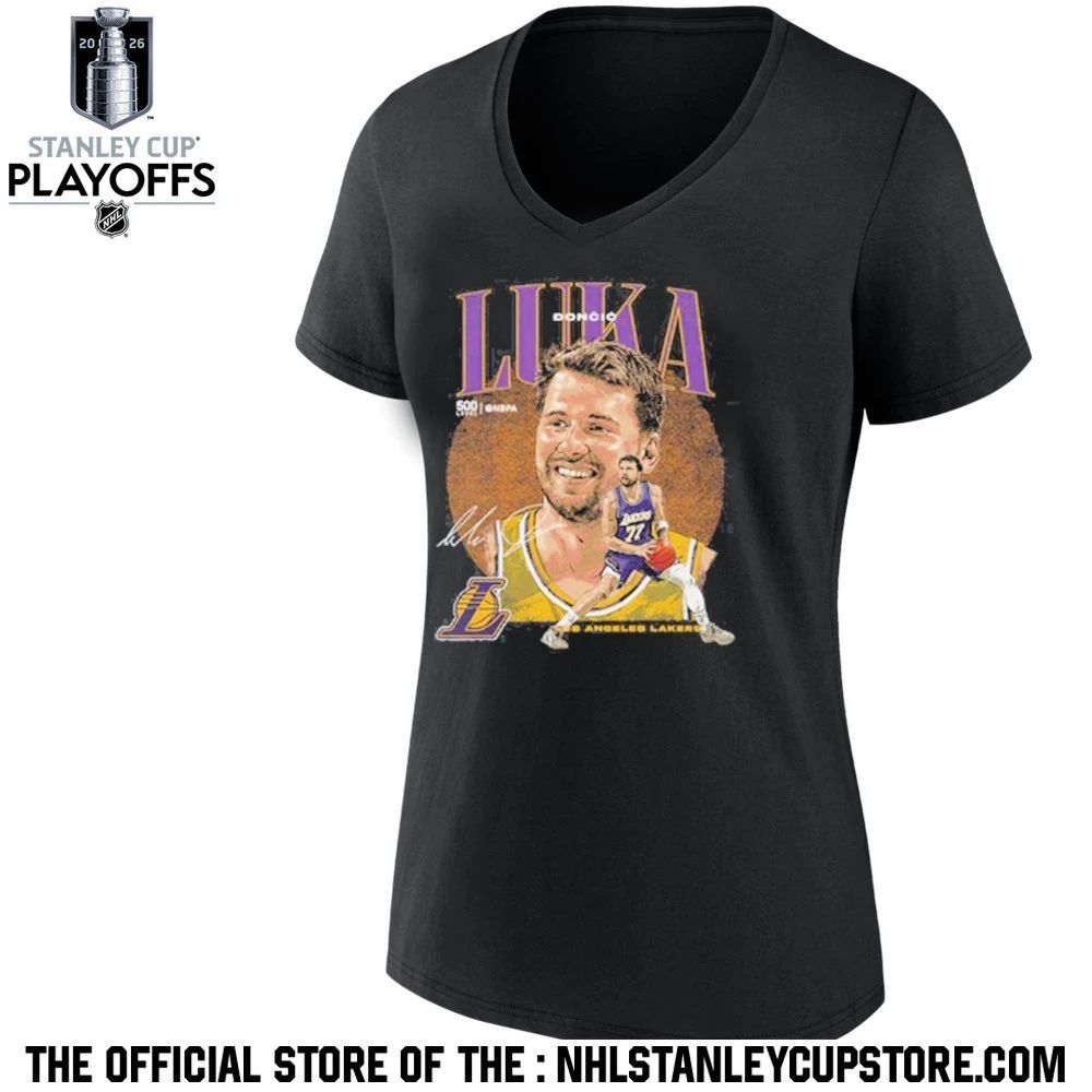 Luka Doncic Los Angeles Lakers Dual WHT Shirt