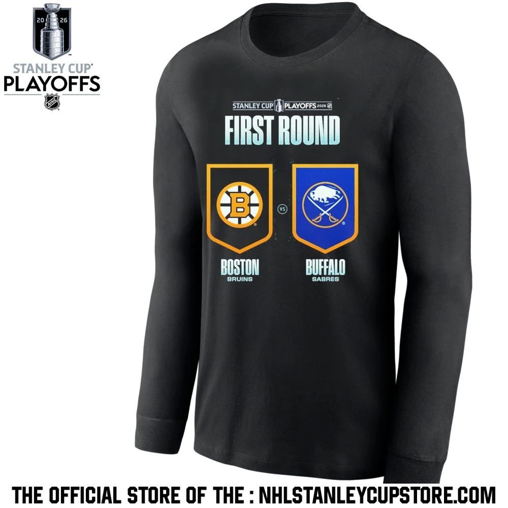 Buffalo Sabres vs Boston Bruins 2026 NHL Stanley Cup Playoffs First Round Shirt
