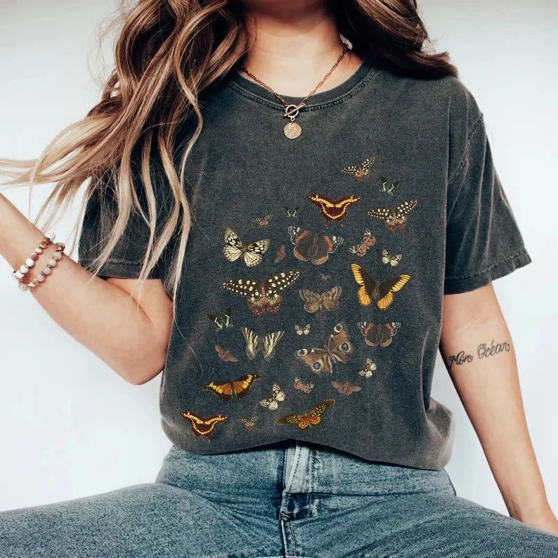 Boho Butterfly Trendy Comfort Tee