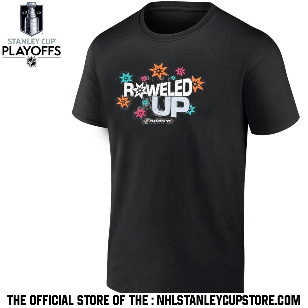 Roweled Up San Antonio Spurs 2026 NBA Playoffs Shirt