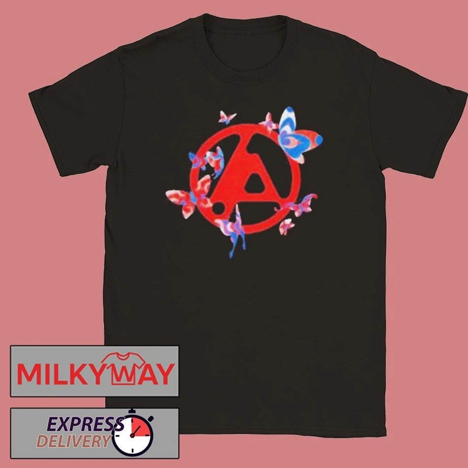 Linkin Park x Peace And After A Thousand Suns Butterflies Colors Logo shirt
