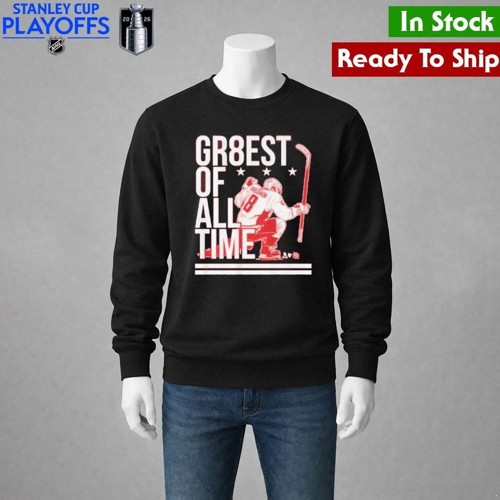 Alex Ovechkin The Gr8est Of All Time Shirt