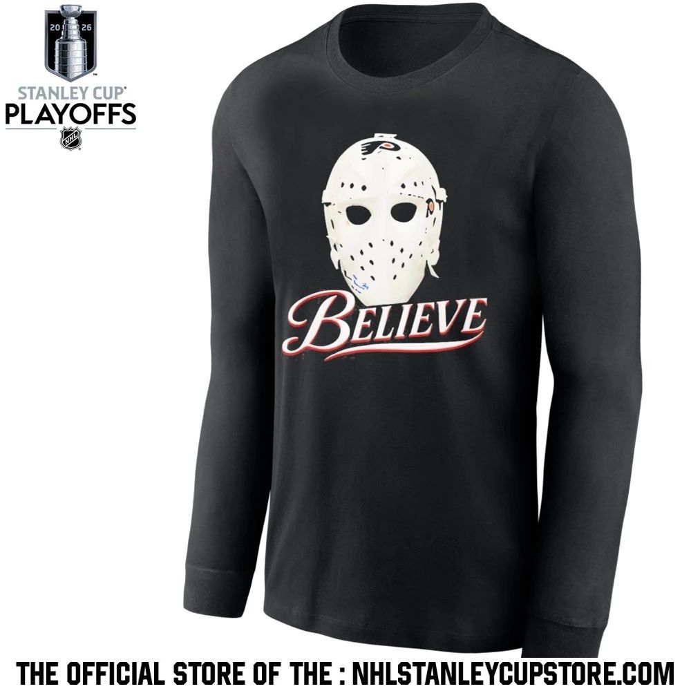 Philadelphia Flyers Believe Bernie Parent’s Mask Shirt