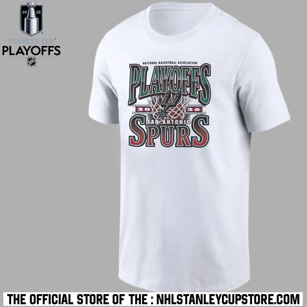 San Antonio Spurs Basketball NBA 2026 Playoffs National Basketball Association Shirt
