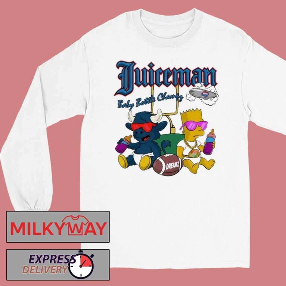 Dreamz Exotic Pop Juiceman Baby Bottle Champs Shirt