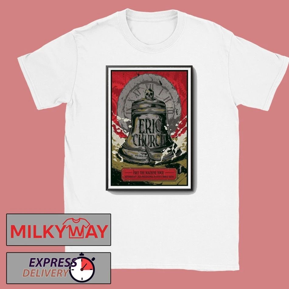 Eric Church Sept 18 2025 Xfinity Arena Poster shirt
