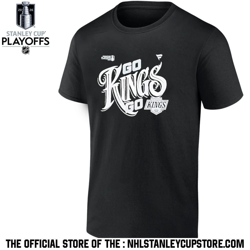 Go Kings Go Los Angeles Kings Black 2026 Nhl Playoff Hometown Slogan Legacy Shirt