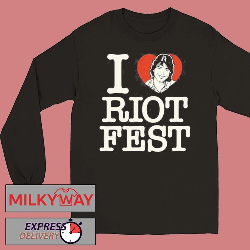 I Love Riot Fest 2025 shirt
