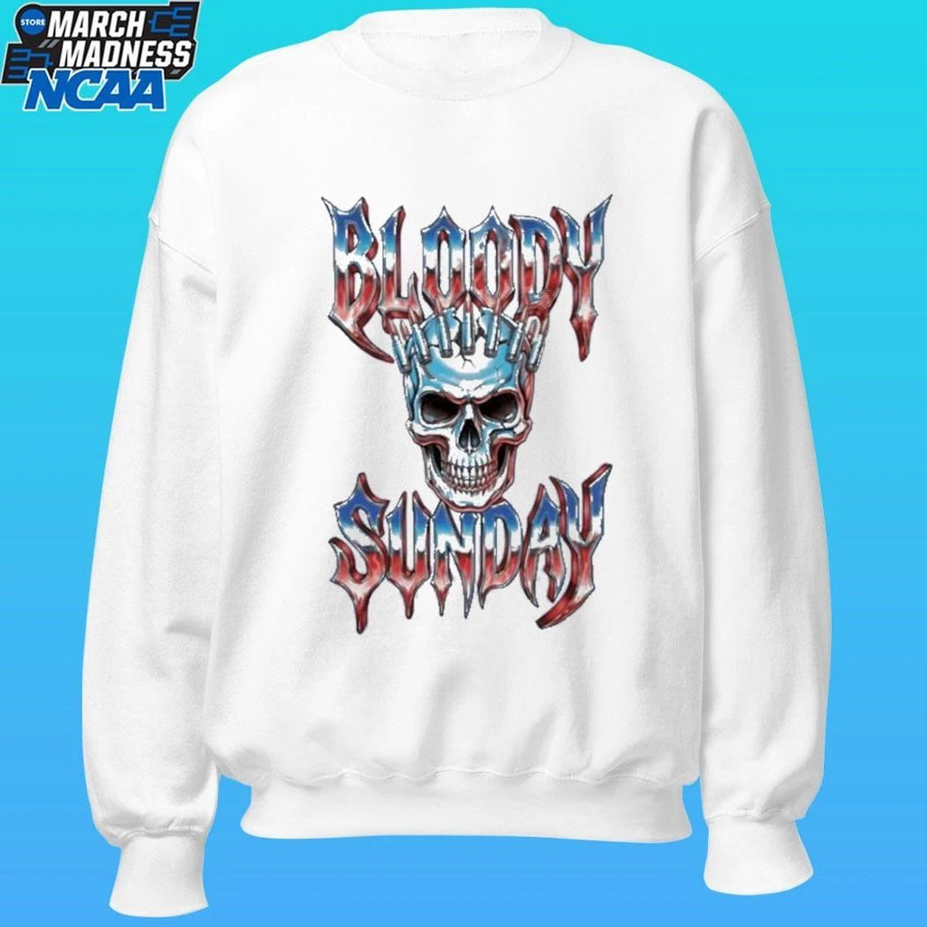Bloody Sunday Divided States Skull Shirt
