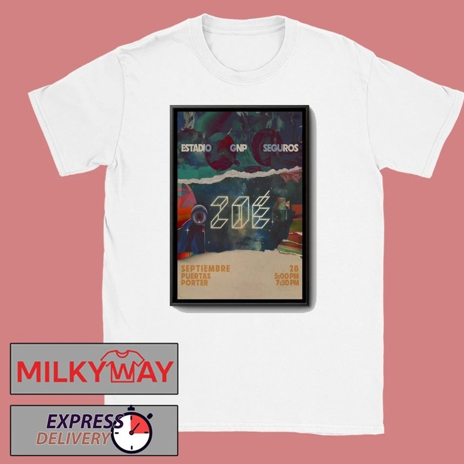 ZOÉ Sep 28 2025 Estadio GNP Seguros Mexico City Poster shirt