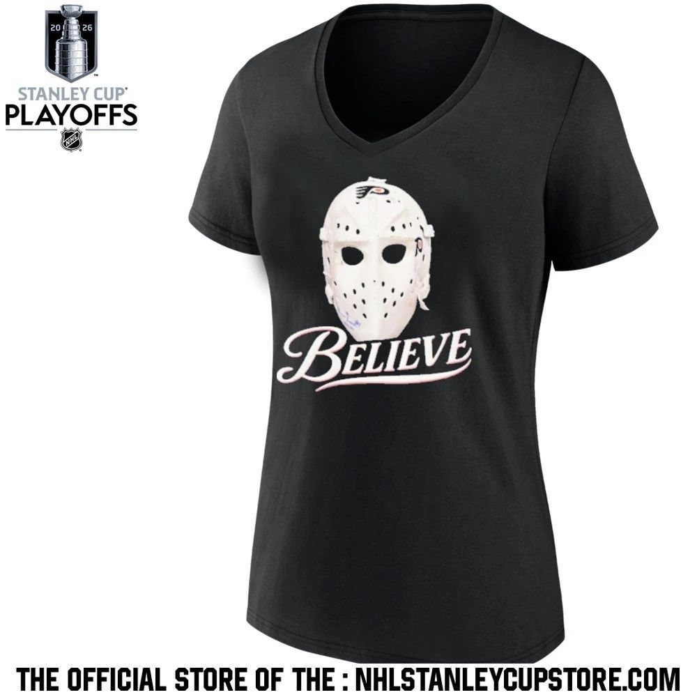 Philadelphia Flyers Believe Mask Shirt