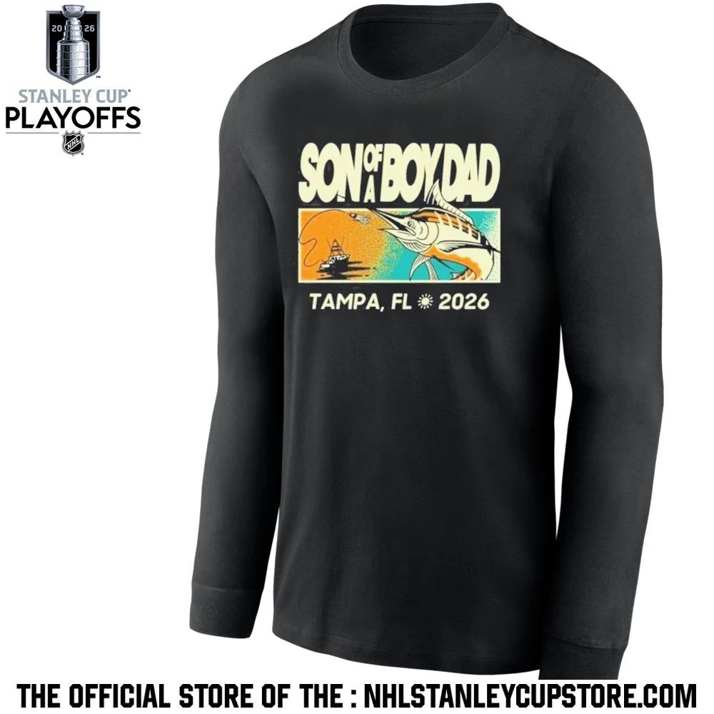 Son Of A Boy Dad Fish Pocket Shirt