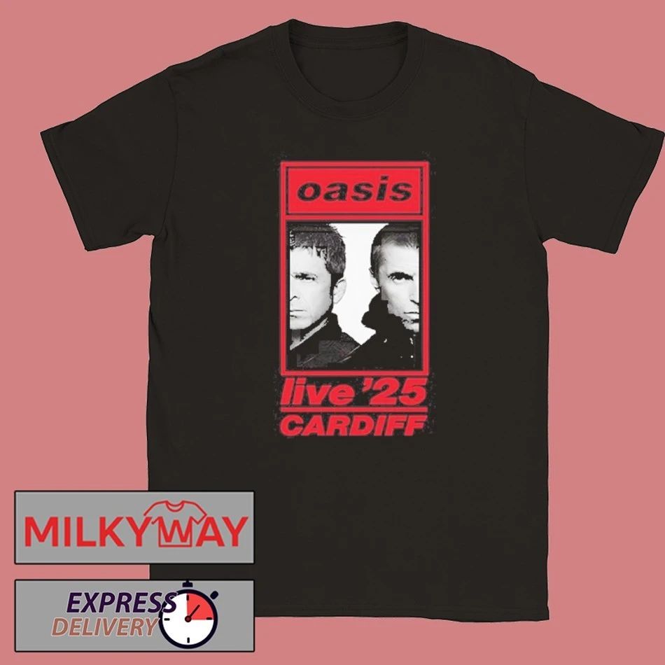 Oasis 2025 Cardiff Event T-Shirt