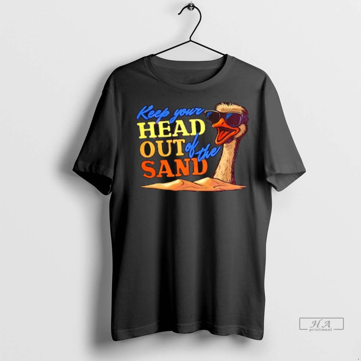Trendy Officials Keep Your Head Out Of The Sand Ostrich Shirt Sweater