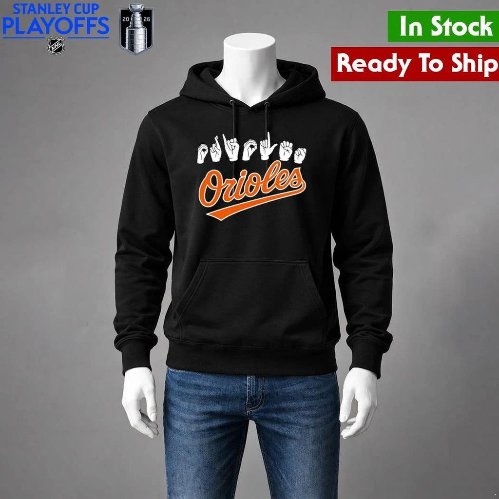 ASL Hand Sign Orioles Shirt