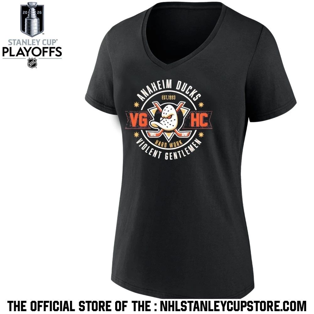 Anaheim Ducks Violent Gentlemen Hockey Vghc Nhl Stanley Cup 2026 Shirt