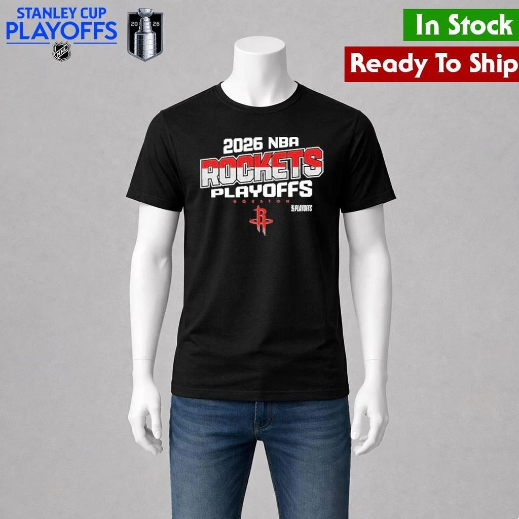 2026 NBA Playoffs Houston Rockets Basketball Shirt