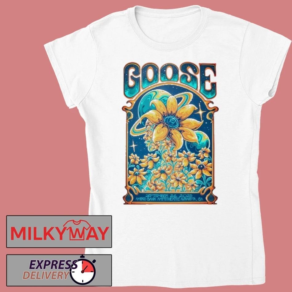 Goose Sep 26 2025 Ameris Bank Amphitheatre Shows shirt