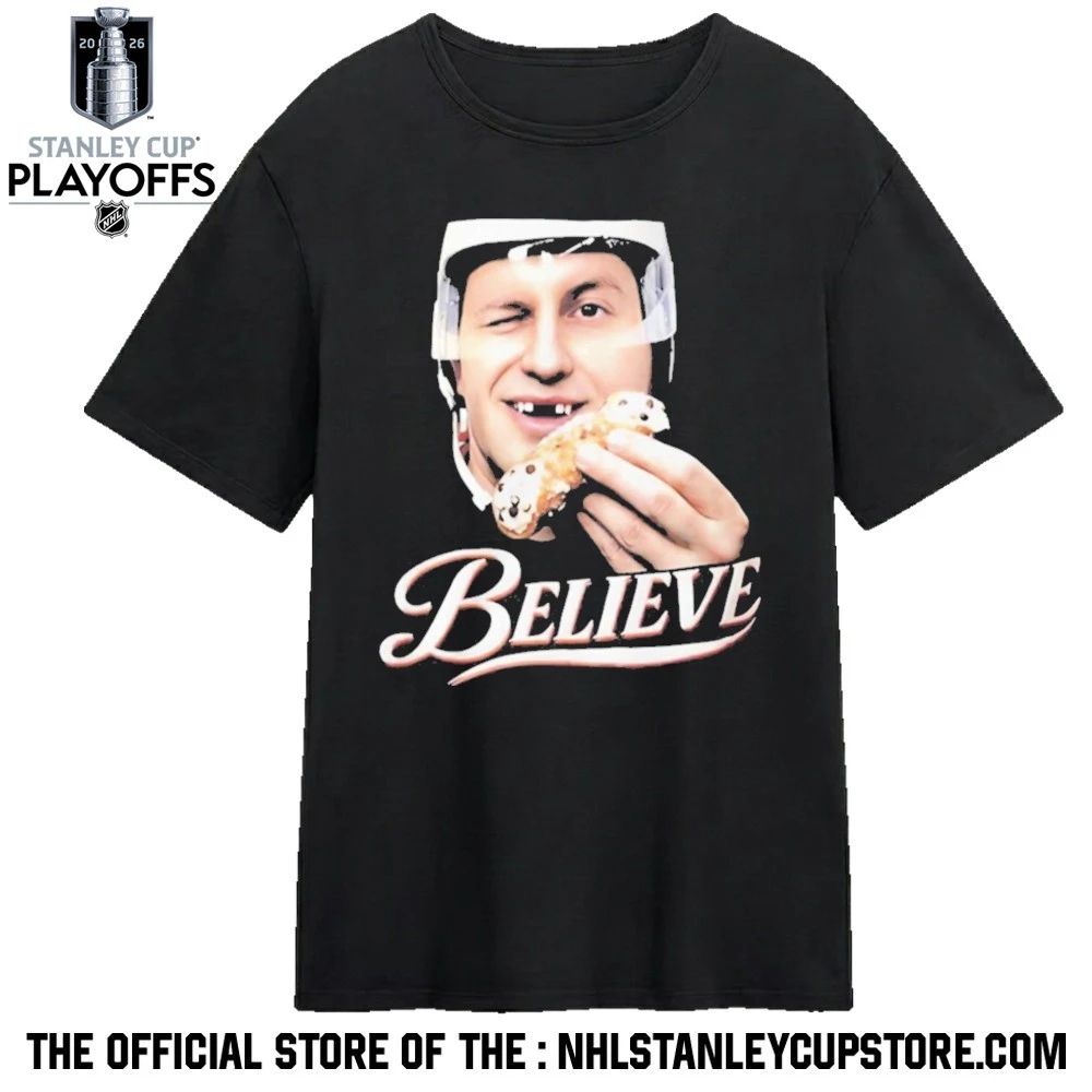 Jack Hughes Believe Flyers Shirt