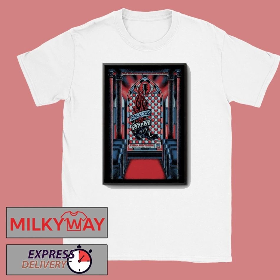 20 Sept 2025 Reckless Kelly Nashville, TN Show Poster shirt