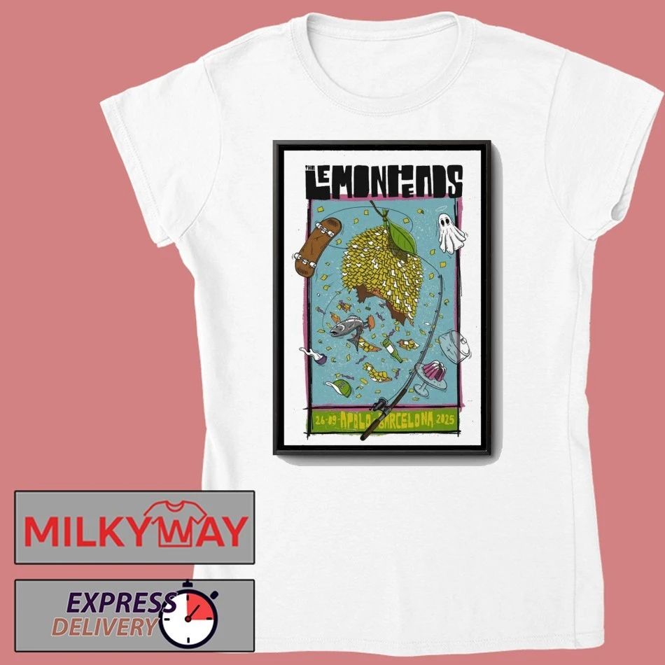 The Lemonheads Sept 26 2025 Apolo Barcelona Poster shirt