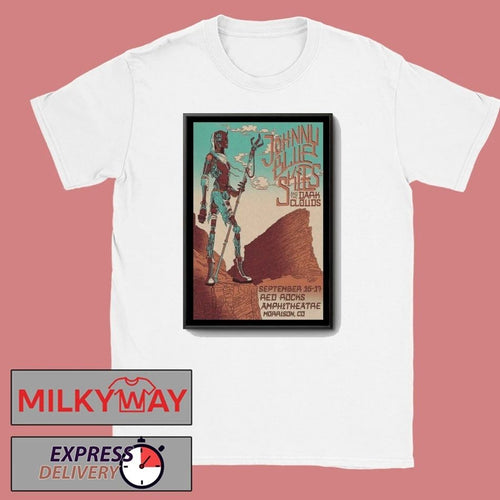 09.16.2025 Red Rocks Amphitheatre Johnny Blue Skies Poster shirt