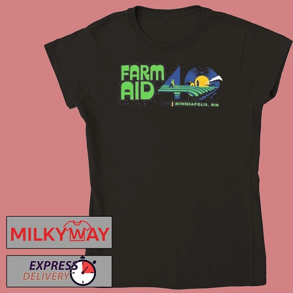 Farm Aid 40 Festival Logo T-Shirt