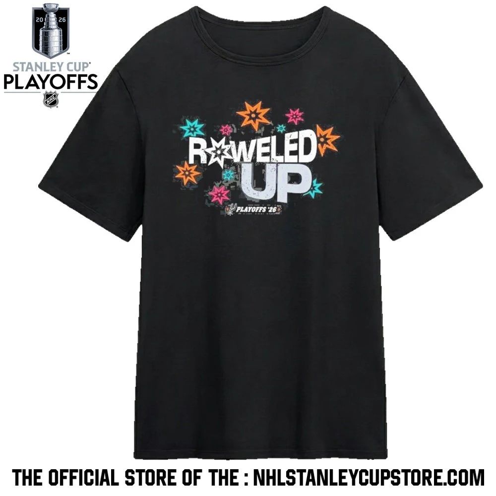 Roweled Up San Antonio Spurs 2026 NBA Playoffs Shirt