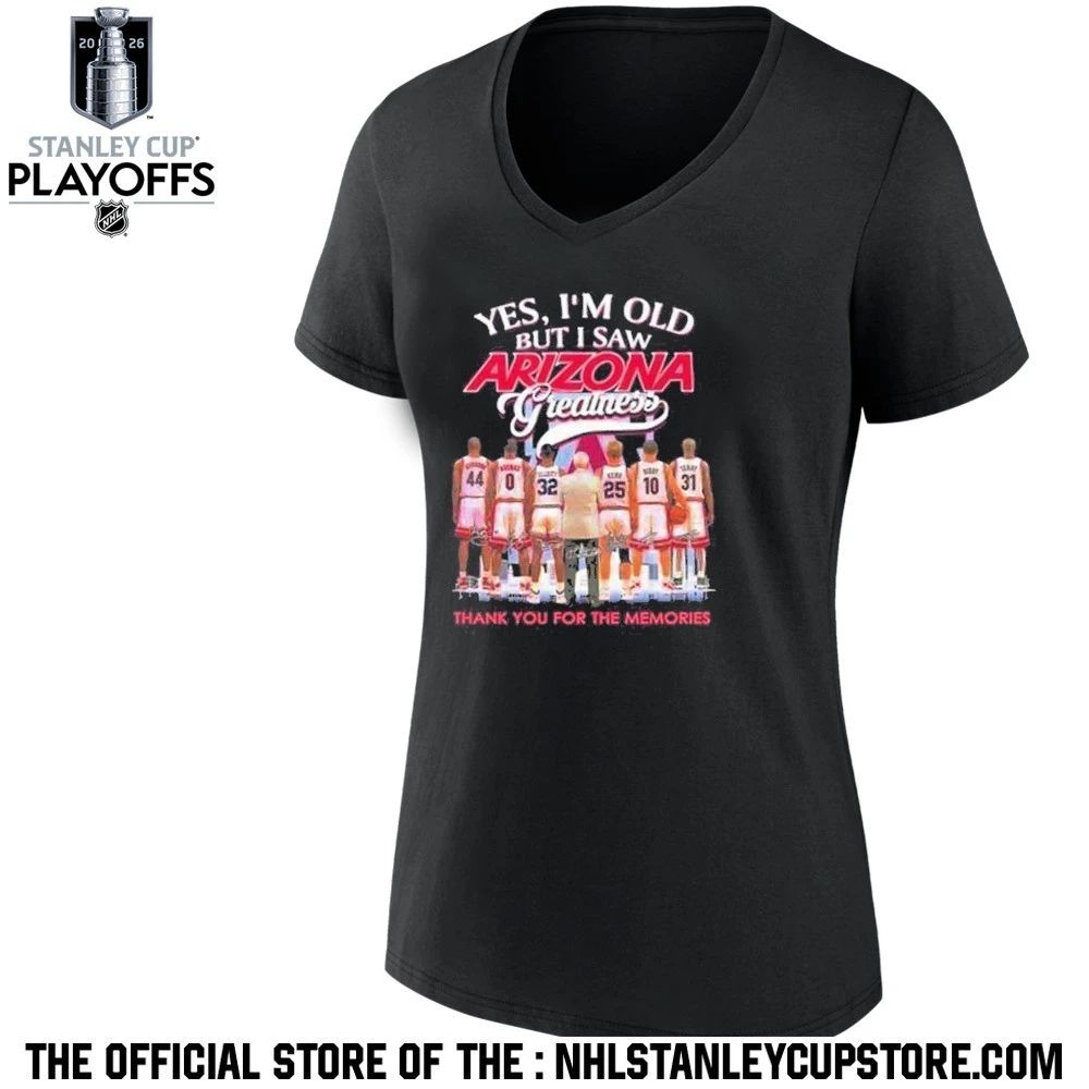 Yes I’m old but I saw Arizona Wildcats greatness players city skyline Shirt