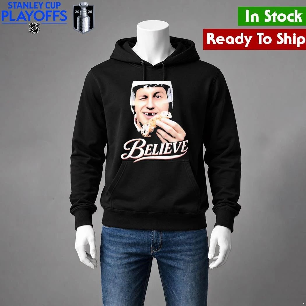 Jack Hughes Mask Flyers Believe Shirt