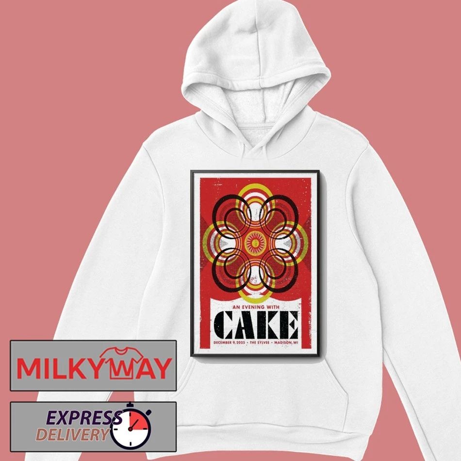 Cake Band The Sylvee, Madison, WI December 09, 2025 Poster shirt