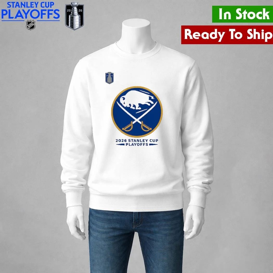 Buffalo Sabres 2026 Stanley Cup Playoffs Rink Performance Shirt