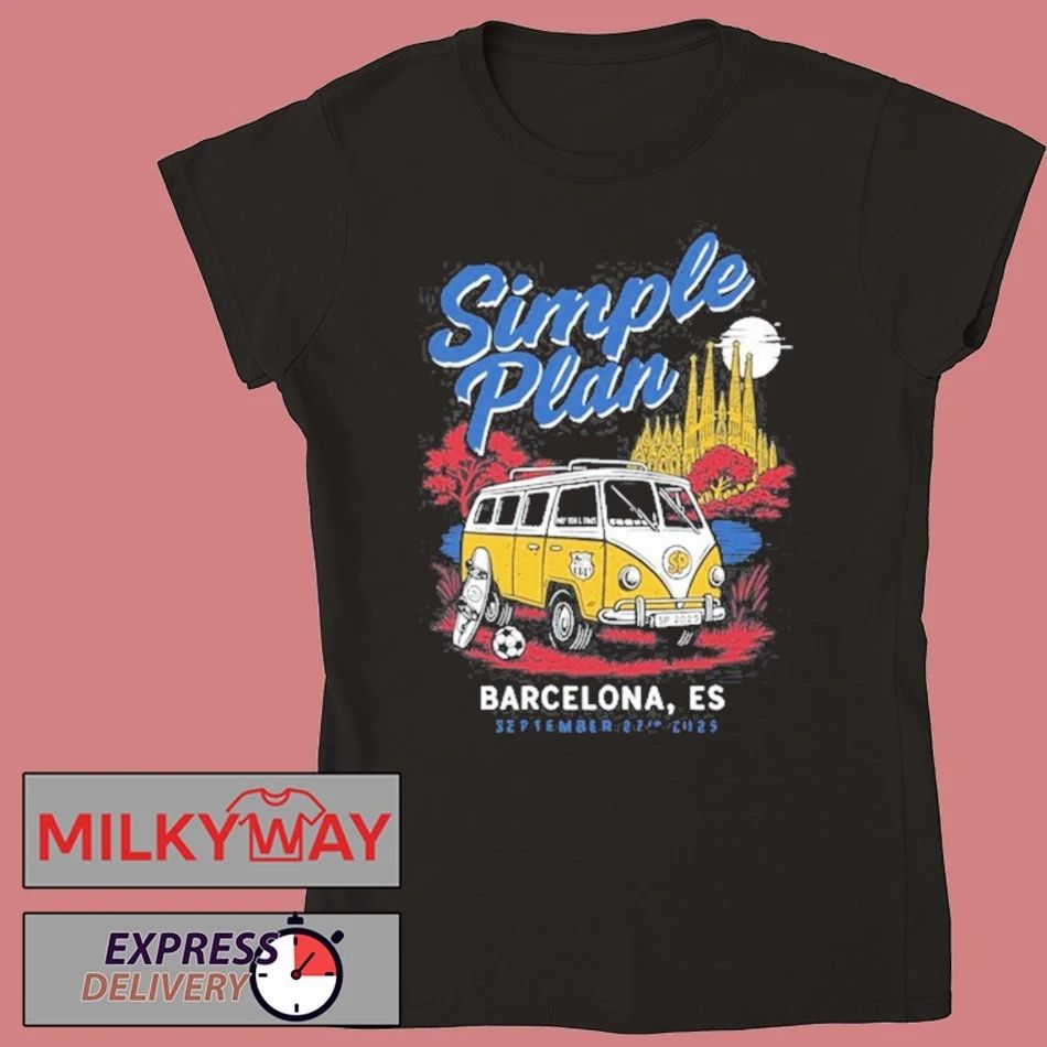 Simple Plan Badalona, ES 2025 Shirt