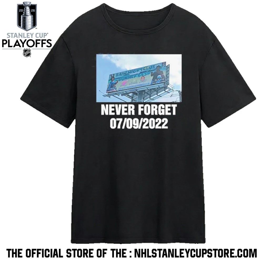 Rain Nightclub Summer Bash Never Forget 7 9 2022 Shirt